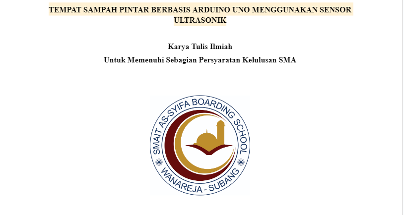 Menjadikan Peserta Didik SMA Lebih Inovatif dan Berkembang Melalui Karya Tulis Ilmiah sebagai Syarat Kelulusan