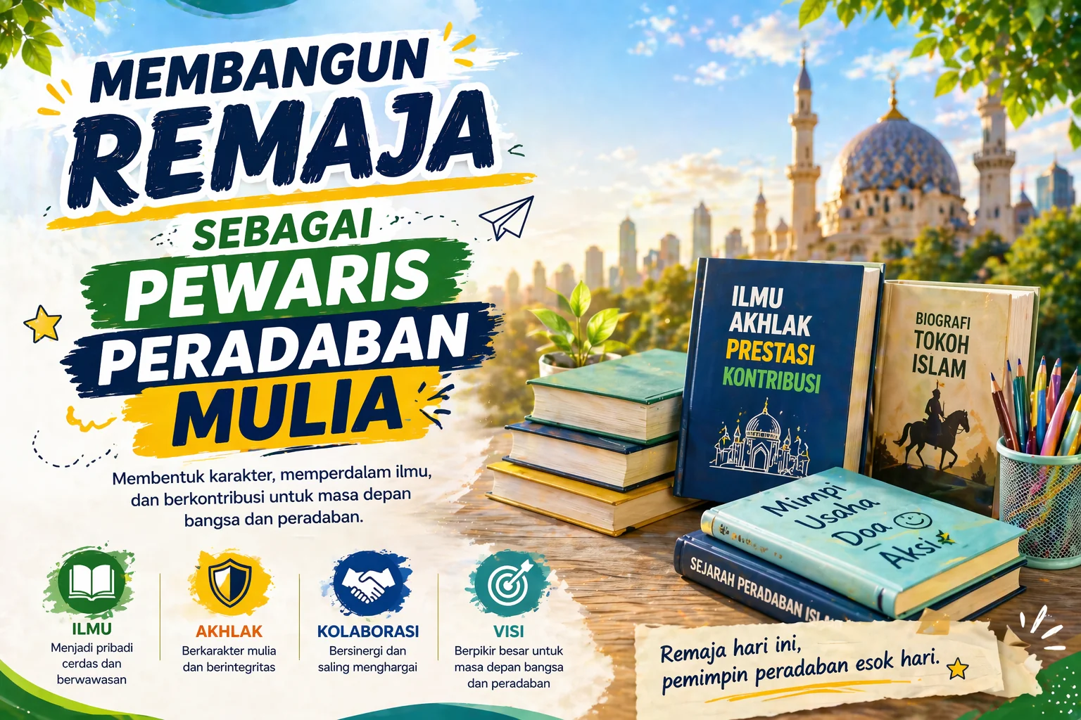 “Membangun Remaja Sebagai Pewaris Peradaban Mulia”