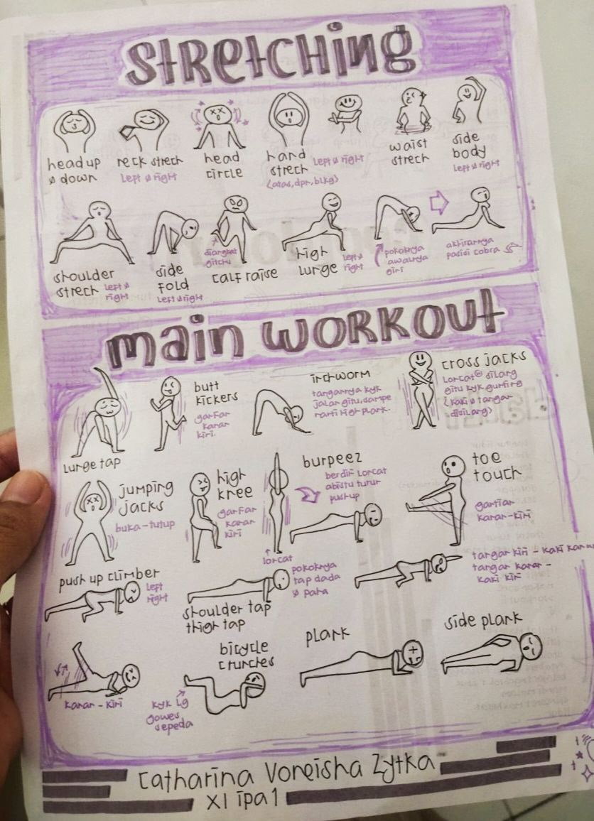 Workout: Olahraga yang Murah dan Mudah bagi Siswi Boarding