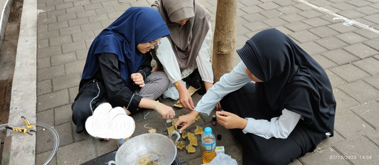 Wow membuat lilin aroma terapi dari minyak jelantah