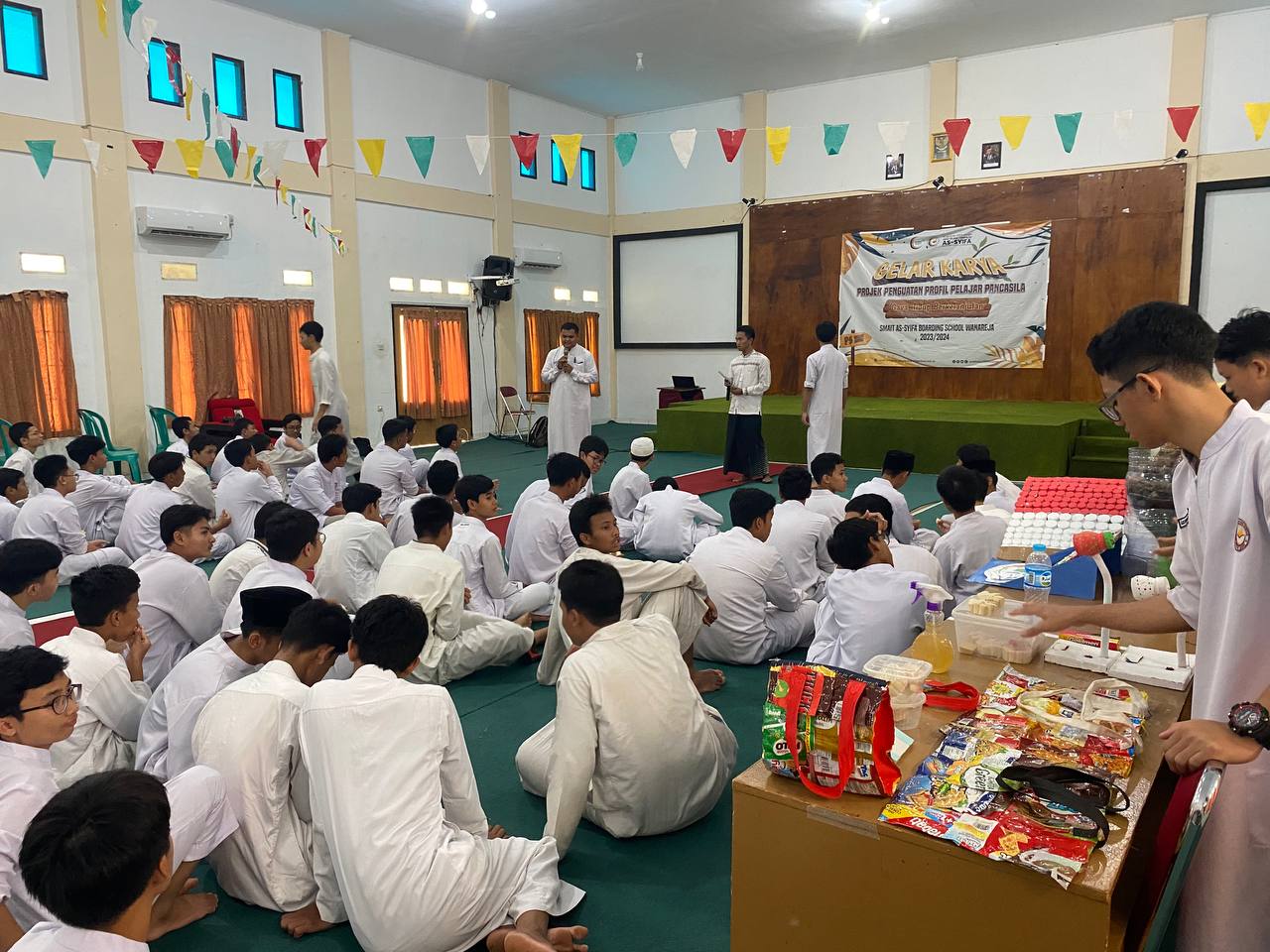 GELAR KARYA PROYEK PENGUATAN PROFIL PELAJAR PANCASILA : INOVASI DAN PEMANFAATAN LIMBAH SEKOLAH